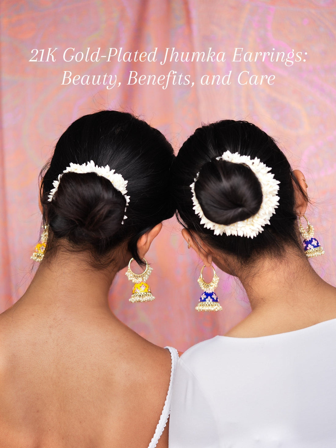Buying Guide 21K Gold-Plated Jhumka Earrings
